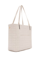 Women's Cream Printed Shoulder Bag | Derimod Women's Cream Printed Shoulder Bag | Derimod