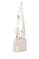 Women's Cream Long Strap Printed Crossbody Bag | Derimod Women's Cream Long Strap Printed Crossbody Bag | Derimod