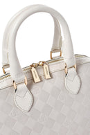 Women's Cream Long Strap Printed Crossbody Bag | Derimod Women's Cream Long Strap Printed Crossbody Bag | Derimod