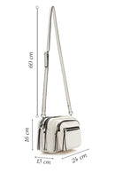 Women's White Long Strap Crossbody Bag | Derimod Women's White Long Strap Crossbody Bag | Derimod