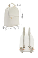 Kadın Beyaz Sırt Çantası | Derimod Kadın Beyaz Sırt Çantası | Derimod