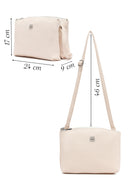 Kadın Krem Klasik Çapraz Çanta | Derimod Kadın Krem Klasik Çapraz Çanta | Derimod