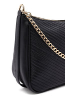 Kadın Siyah Uzun Askılı Kapitone Çapraz Çanta | Derimod Kadın Siyah Uzun Askılı Kapitone Çapraz Çanta | Derimod