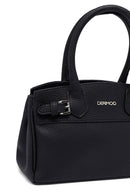 Kadın Siyah Uzun Askılı Klasik Kol Çantası | Derimod Kadın Siyah Uzun Askılı Klasik Kol Çantası | Derimod