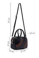 Women's Black Long Strap Classic Handbag | Derimod Women's Black Long Strap Classic Handbag | Derimod