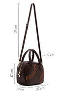 Kadın Kahverengi Uzun Askılı Klasik Kol Çantası | Derimod Kadın Kahverengi Uzun Askılı Klasik Kol Çantası | Derimod