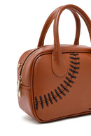 Women's Brown Long Strap Classic Handbag | Derimod Women's Brown Long Strap Classic Handbag | Derimod