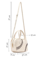 Women's Cream Long Strap Classic Handbag | Derimod Women's Cream Long Strap Classic Handbag | Derimod