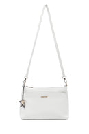 Kadın Beyaz Uzun Askılı Aksesuarlı Kol Çantası | Derimod Kadın Beyaz Uzun Askılı Aksesuarlı Kol Çantası | Derimod