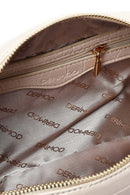 Women's Cream Crocodile Patterned Shoulder Bag | Derimod Women's Cream Crocodile Patterned Shoulder Bag | Derimod