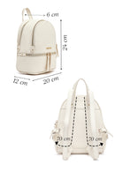 Women's Cream Backpack | Derimod Women's Cream Backpack | Derimod