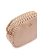 Kadın Bej Uzun Askılı Mini Çapraz Çanta | Derimod Kadın Bej Uzun Askılı Mini Çapraz Çanta | Derimod