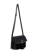 Women's Black Long Strap Crossbody Bag | Derimod Women's Black Long Strap Crossbody Bag | Derimod