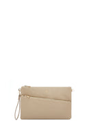 Women's Beige Long Chain Strap Clutch Bag | Derimod Women's Beige Long Chain Strap Clutch Bag | Derimod