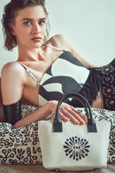 Kastamonu Taş Baskı Kadın Siyah Uzun Askılı Desenli Mini Kol Çantası | Derimod Kastamonu Taş Baskı Kadın Siyah Uzun Askılı Desenli Mini Kol Çantası | Derimod