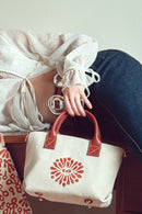 Kastamonu Taş Baskı Kadın Taba Uzun Askılı Desenli Mini Kol Çantası | Derimod Kastamonu Taş Baskı Kadın Taba Uzun Askılı Desenli Mini Kol Çantası | Derimod