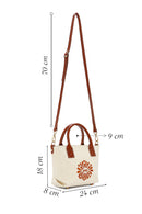 Kastamonu Stone Print Women's Brown Long Strap Patterned Mini Handbag | Derimod Kastamonu Stone Print Women's Brown Long Strap Patterned Mini Handbag | Derimod