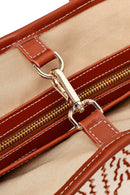 Kastamonu Taş Baskı Kadın Taba Desenli Omuz Çantası | Derimod Kastamonu Taş Baskı Kadın Taba Desenli Omuz Çantası | Derimod