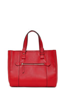 Kadın Kırmızı Uzun Askılı Deri Omuz Çantası | Derimod Kadın Kırmızı Uzun Askılı Deri Omuz Çantası | Derimod