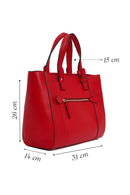 Kadın Kırmızı Uzun Askılı Deri Omuz Çantası | Derimod Kadın Kırmızı Uzun Askılı Deri Omuz Çantası | Derimod