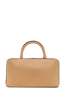 Woman Beige Long Strap Leather Arm Bag | Derimod Woman Beige Long Strap Leather Arm Bag | Derimod