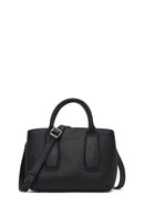 Women's Black Long Strap Classic Leather Shoulder Bag | Derimod Women's Black Long Strap Classic Leather Shoulder Bag | Derimod