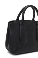 Women's Black Long Strap Classic Leather Shoulder Bag | Derimod Women's Black Long Strap Classic Leather Shoulder Bag | Derimod