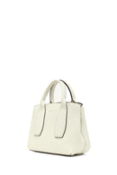 Kadın Krem Uzun Askılı Klasik Deri Kol Çantası | Derimod Kadın Krem Uzun Askılı Klasik Deri Kol Çantası | Derimod