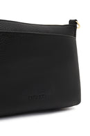 Kadın Siyah Uzun Askılı Deri Kol Çantası | Derimod Kadın Siyah Uzun Askılı Deri Kol Çantası | Derimod