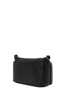 Kadın Siyah Uzun Askılı Deri Kol Çantası | Derimod Kadın Siyah Uzun Askılı Deri Kol Çantası | Derimod