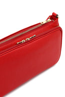 Kadın Kırmızı Uzun Askılı Deri Kol Çantası | Derimod Kadın Kırmızı Uzun Askılı Deri Kol Çantası | Derimod