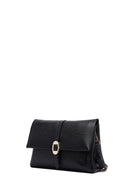 Kadın Siyah Uzun Askılı Deri Çapraz Çanta | Derimod Kadın Siyah Uzun Askılı Deri Çapraz Çanta | Derimod