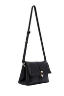 Kadın Siyah Uzun Askılı Deri Çapraz Çanta | Derimod Kadın Siyah Uzun Askılı Deri Çapraz Çanta | Derimod