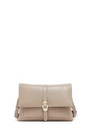 Kadın Vizon Uzun Askılı Deri Çapraz Çanta | Derimod Kadın Vizon Uzun Askılı Deri Çapraz Çanta | Derimod