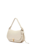 Kadın Krem Uzun Askılı Deri Omuz Çantası | Derimod Kadın Krem Uzun Askılı Deri Omuz Çantası | Derimod
