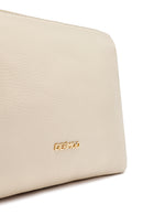 Woman Beige Long Strap Leather Shoulder bag | Derimod Woman Beige Long Strap Leather Shoulder bag | Derimod