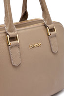 Kadın Vizon Uzun Askılı Deri Klasik Kol Çantası | Derimod Kadın Vizon Uzun Askılı Deri Klasik Kol Çantası | Derimod