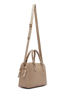 Kadın Vizon Uzun Askılı Deri Klasik Kol Çantası | Derimod Kadın Vizon Uzun Askılı Deri Klasik Kol Çantası | Derimod