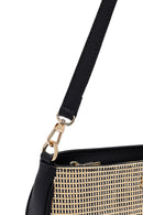 Woman Black Long Strap Shoulder Bag | Derimod Woman Black Long Strap Shoulder Bag | Derimod