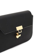 Kadın Siyah Uzun Askılı Çapraz Çanta | Derimod Kadın Siyah Uzun Askılı Çapraz Çanta | Derimod