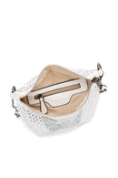 Women's White Long Strap Stone Cross Bag | Derimod Women's White Long Strap Stone Cross Bag | Derimod