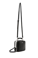 Women's Black Long Strap Crossbody Bag | Derimod Women's Black Long Strap Crossbody Bag | Derimod