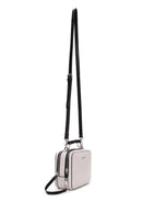 Women's Gray Long Strap Crossbody Bag | Derimod Women's Gray Long Strap Crossbody Bag | Derimod