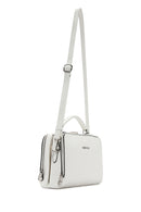 Women's White Long Strap Crossbody Bag | Derimod Women's White Long Strap Crossbody Bag | Derimod