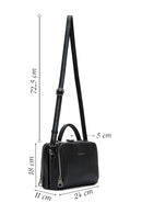 Women's Black Long Strap Crossbody Bag | Derimod Women's Black Long Strap Crossbody Bag | Derimod