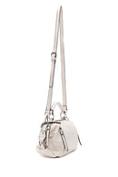 Women's White Long Strap Shoulder Bag | Derimod Women's White Long Strap Shoulder Bag | Derimod