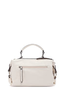 Women's White Long Strap Shoulder Bag | Derimod Women's White Long Strap Shoulder Bag | Derimod