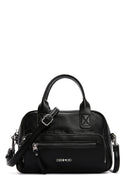 Women's Black Long Strap Shoulder Bag | Derimod Women's Black Long Strap Shoulder Bag | Derimod