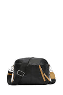 Women's Black Long Strap Crossbody Bag | Derimod Women's Black Long Strap Crossbody Bag | Derimod
