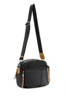 Women's Black Long Strap Crossbody Bag | Derimod Women's Black Long Strap Crossbody Bag | Derimod